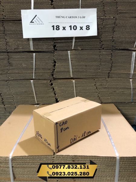Thùng carton đa dạng kích cỡ - Màng Xốp Hơi Long Mã - Công Ty TNHH Bao Bì Long Mã
